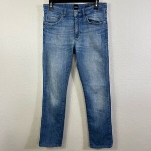 Boss Hugo Boss jeans slim fit Italian Fabric stretch size 30 Candiani denim jean